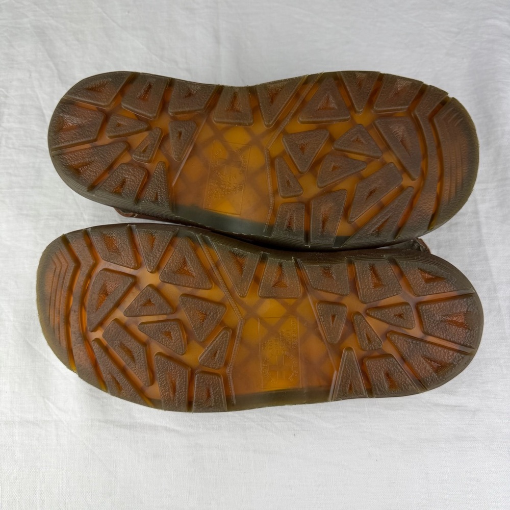 Dr Martens Vintage Y2K Chunky Sandals Women 11Brown Leather Slingback 5A85 EU 43 - Picture 11 of 16